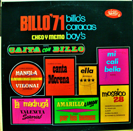 Billo's Caracas Boys : Billo’ 71 (LP, Album)