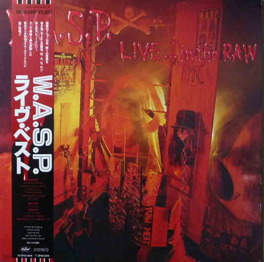 W.A.S.P. : Live... In The Raw (LP, Album)