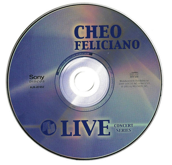 Cheo Feliciano : Live (CD, Album)
