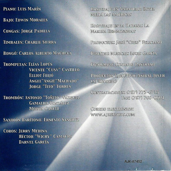 Cheo Feliciano : Live (CD, Album)