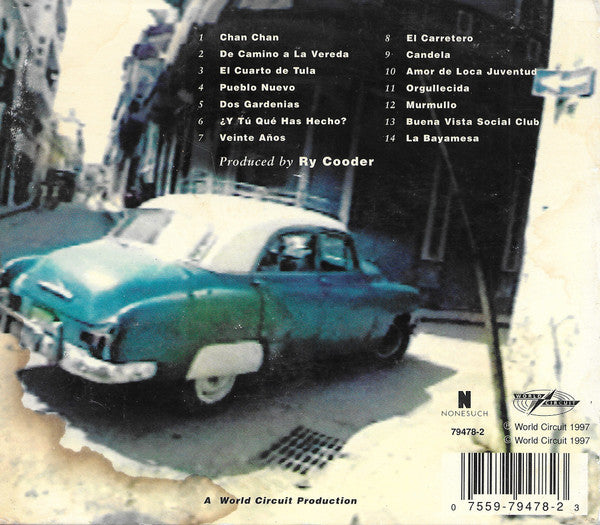 Buena Vista Social Club : Buena Vista Social Club (CD, Album, RE)
