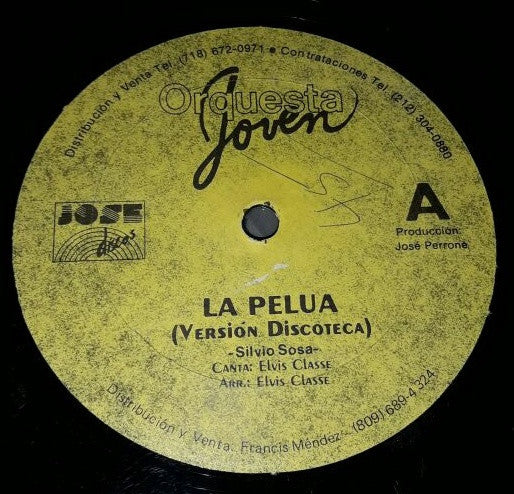 La Orquesta Joven : La Pelua (12", Maxi)