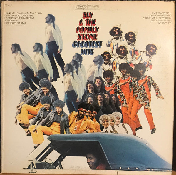 Sly & The Family Stone : Greatest Hits (LP, Comp, RE, Gat)