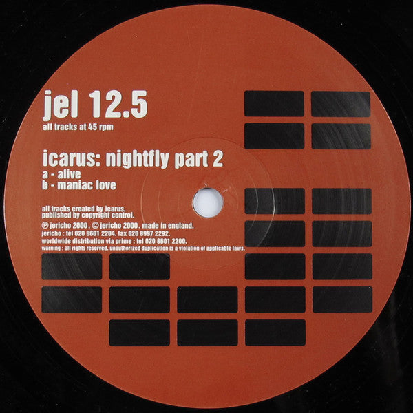 Icarus : Nightfly Part 2 (12")