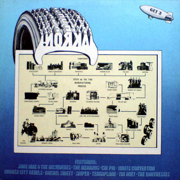 Various : The Akron Compilation (LP, Comp)