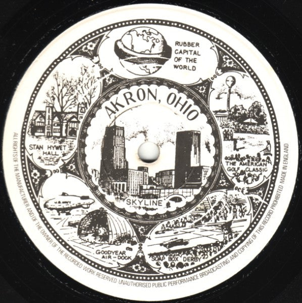 Various : The Akron Compilation (LP, Comp)