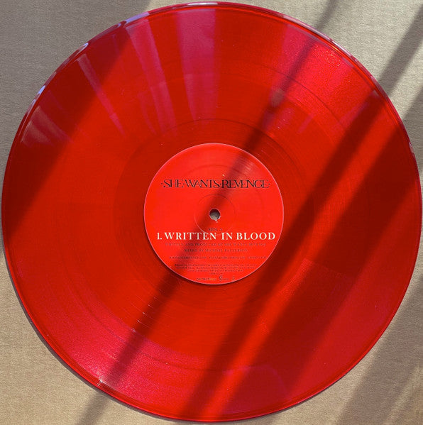 She Wants Revenge : Written In Blood (12", Promo, Red)