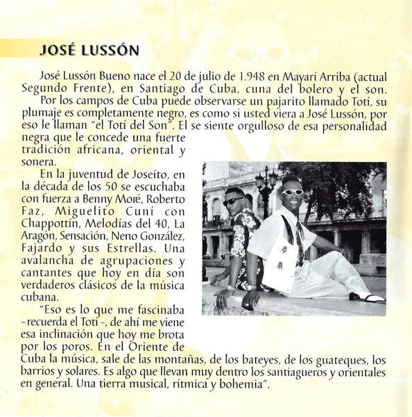 Lussón Y Lussón* : Corazón De Son (CD)