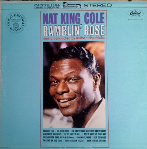 Nat King Cole : Ramblin' Rose (LP, Album, RE, Red)