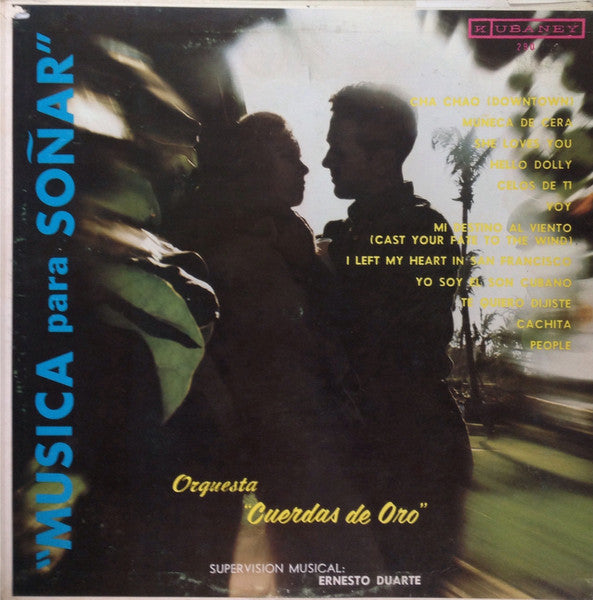 Orquesta Cuerdas De Oro : Musica Para Soñar (LP, Mono)