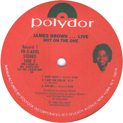 James Brown : ...Live Hot On The One (2xLP, Album, 56 )