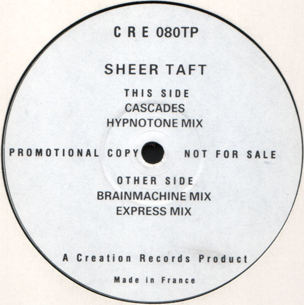 Sheer Taft : Cascades (12", Promo)