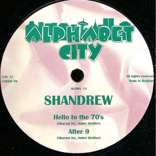 Shandrew : I Want You (12")