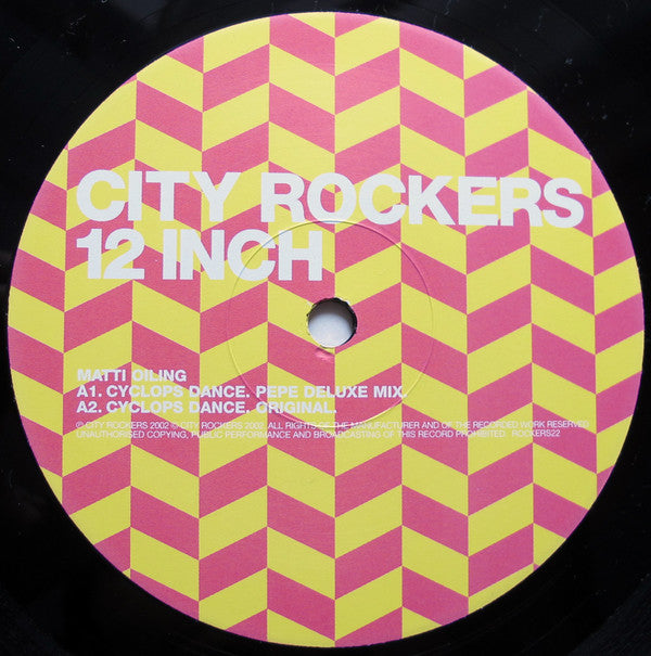 Matti Oiling : Cyclops Dance (12")