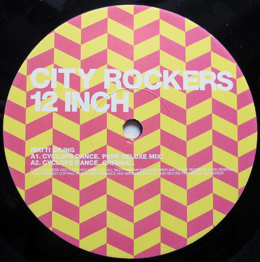 Matti Oiling : Cyclops Dance (12")