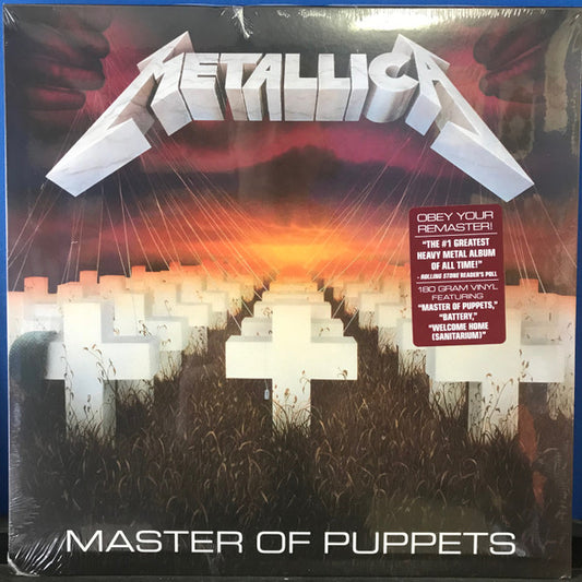 Metallica : Master Of Puppets (LP, Album, RE, RM, 180)