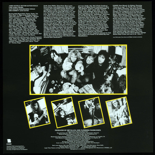 Metallica : Master Of Puppets (LP, Album, RE, RM, 180)