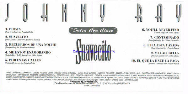 Johnny Ray : Suavecito (CD, Album)