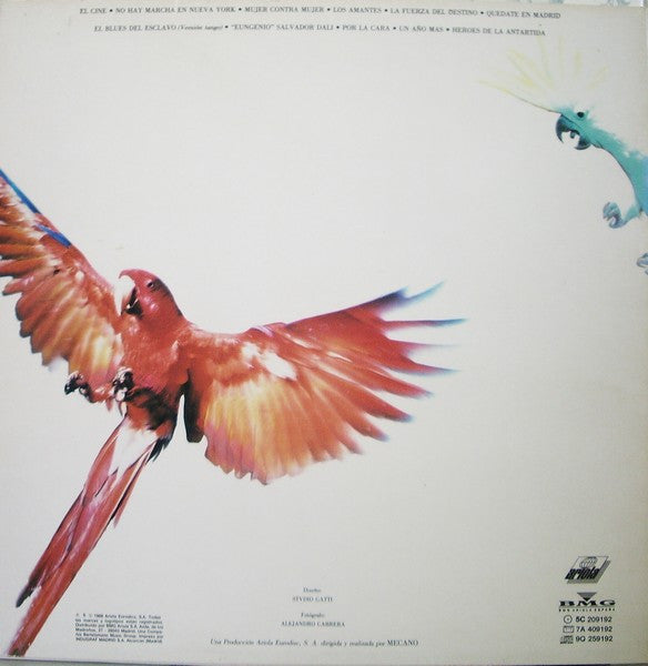 Mecano : Descanso Dominical (LP, Album, RE)