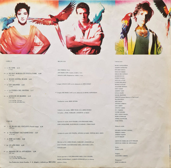 Mecano : Descanso Dominical (LP, Album, RE)