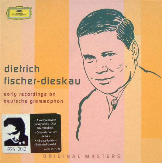Dietrich Fischer-Dieskau : Early Recordings On Deutsche Grammophon (9xCD, Mono, RM + Box, Comp, RE)