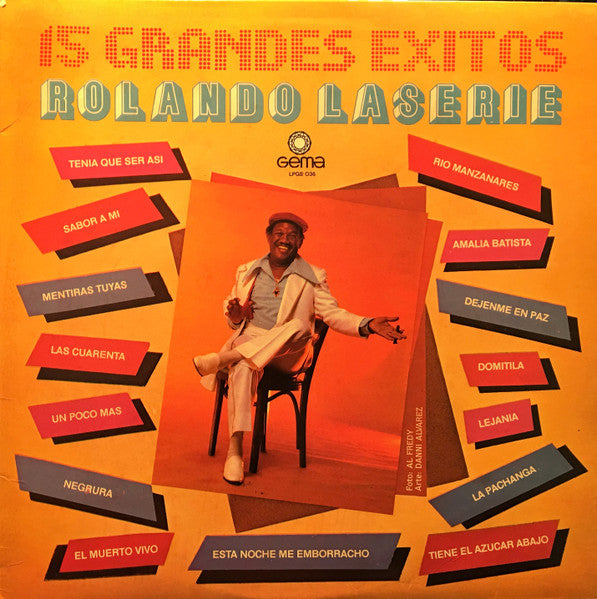 Rolando La Serie : 15 Grandes Exitos (LP, Album, Comp)