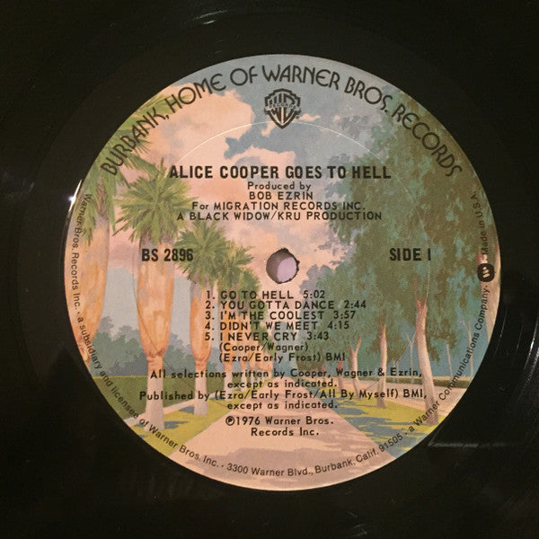 Alice Cooper (2) : Goes To Hell (LP, Album, Pit)