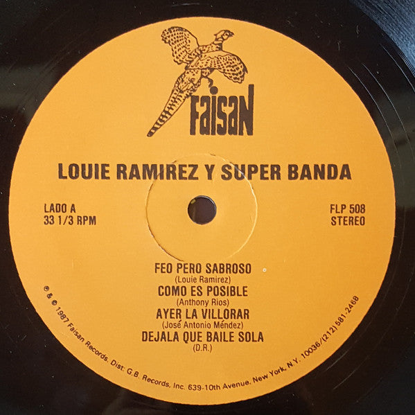 Louie Ramirez y la Superbanda : Louie Ramirez Y Super Banda (LP, Album)