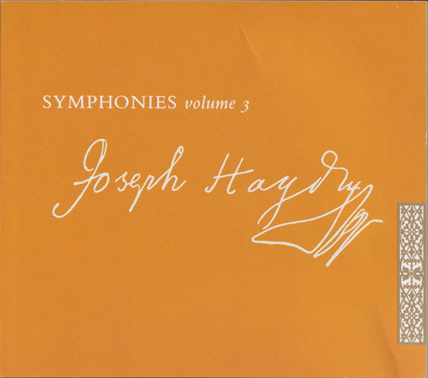 Joseph Haydn - The Academy Of Ancient Music, Christopher Hogwood : Symphonies 1761-63 / 6 7 8 9 12 13 16 40 72 / Volume 3 (3xCD, Album + Box, Sli)