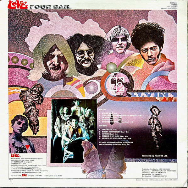 Love : Four Sail (LP, Album, Pit)