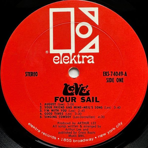 Love : Four Sail (LP, Album, Pit)