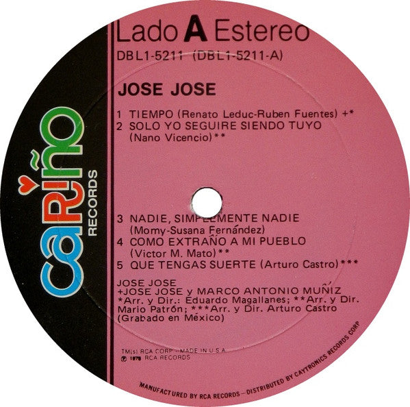 José José : José José (LP, Comp)
