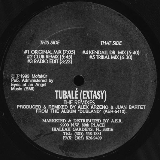 Warning : Tubale (Extasy) (12")