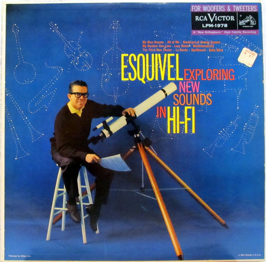 Esquivel And His Orchestra : Exploring New Sounds In Hi-Fi (LP, Album, Mono, Hol)