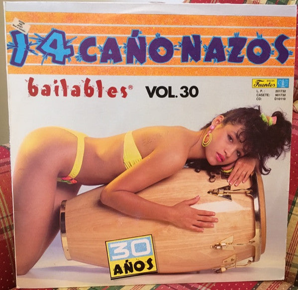 Various : 14 Cañonazos Bailables Vol. 30 (LP, Album)