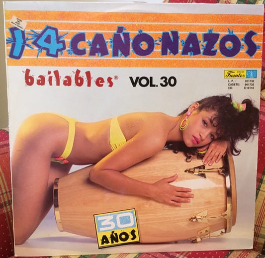 Various : 14 Cañonazos Bailables Vol. 30 (LP, Album)