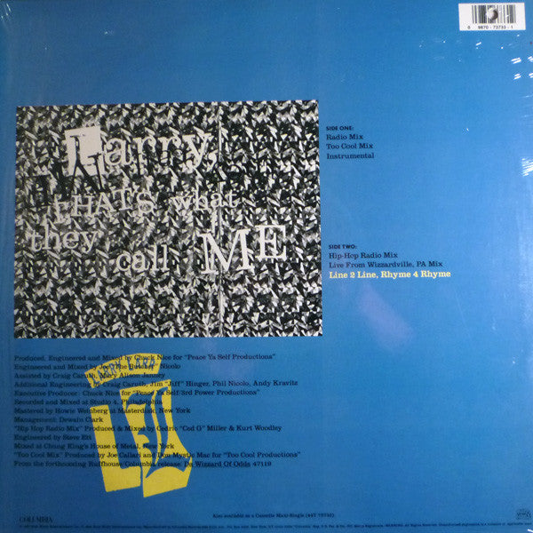Larry Larr : Larry, That's What They Call Me (12")