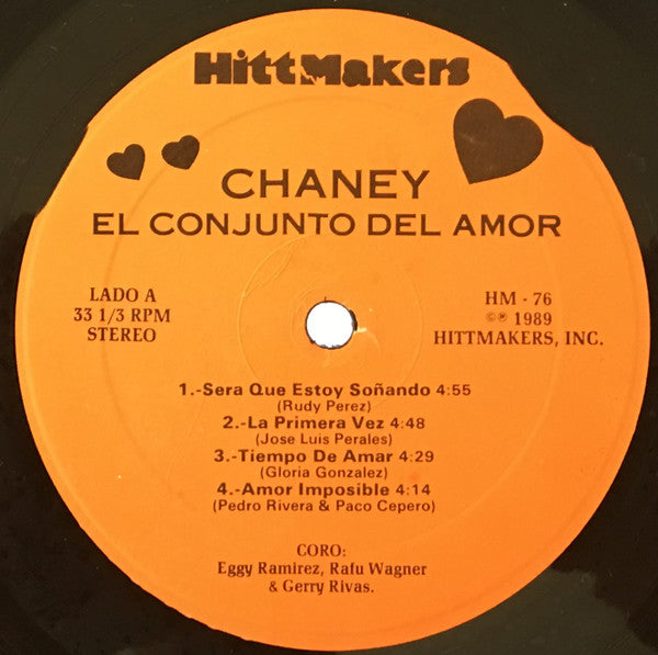 Chaney* : El Conjunto Del Amor (LP, Album)