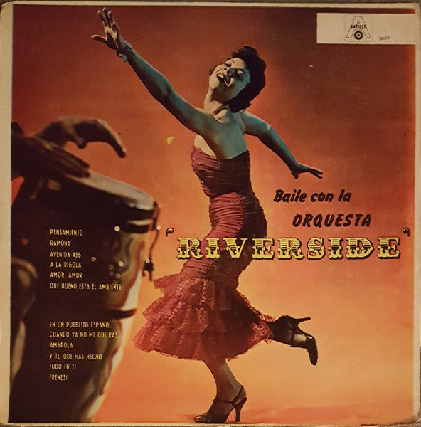 Orquesta Riverside : Baile Con La Orquesta Riverside (LP, Album, RE)