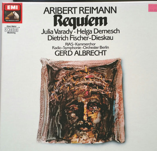 Aribert Reimann, Iulia Várady, Helga Dernesch, Dietrich Fischer-Dieskau, RIAS-Kammerchor, RIAS Symphonie-Orchester Berlin, Gerd Albrecht : Requiem (2xLP, Album + Box)