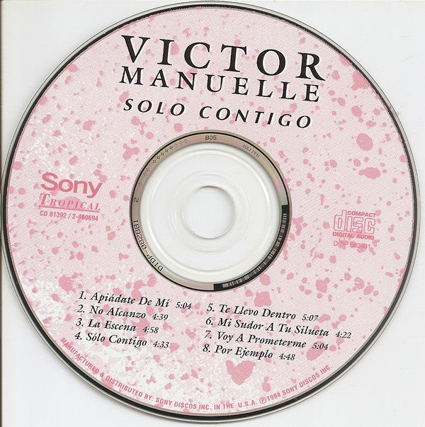 Victor Manuelle : Solo Contigo (CD, Album)