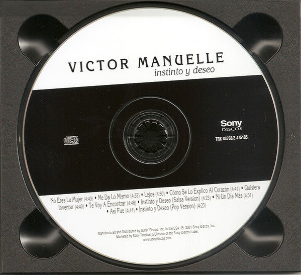 Victor Manuelle : Instinto Y Deseo (CD, Album)
