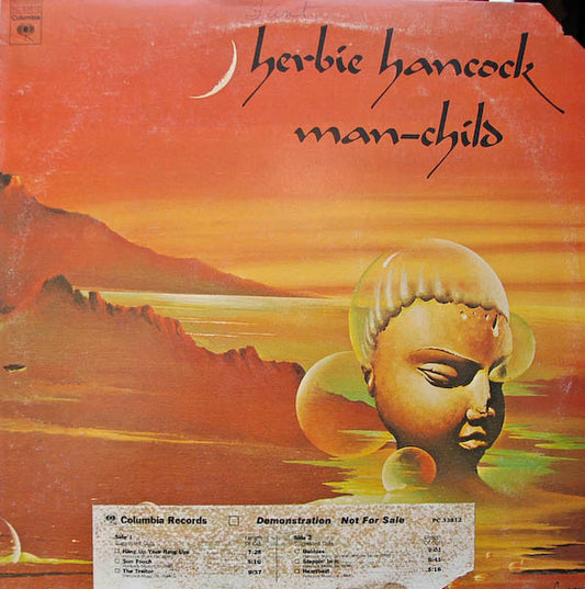 Herbie Hancock : Man-Child (LP, Album, Promo)