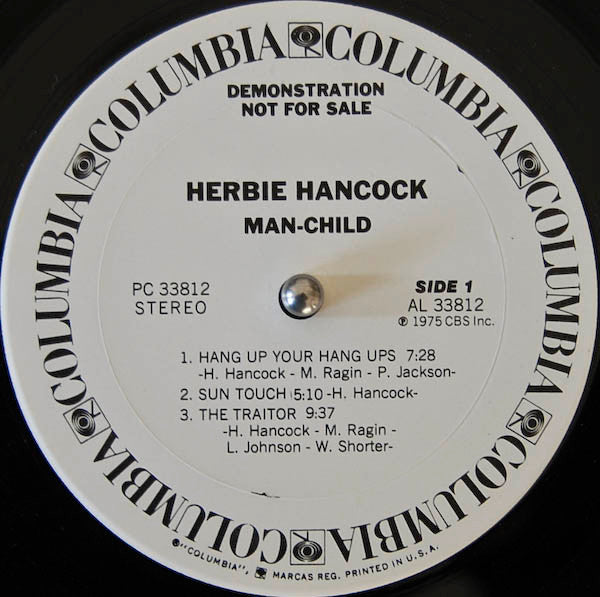 Herbie Hancock : Man-Child (LP, Album, Promo)