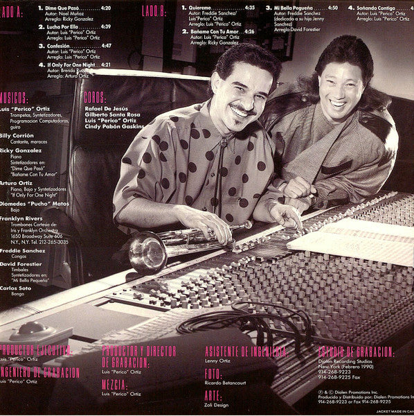 Luis "Perico" Ortiz : Vuelvo Otra Vez (LP, Album)