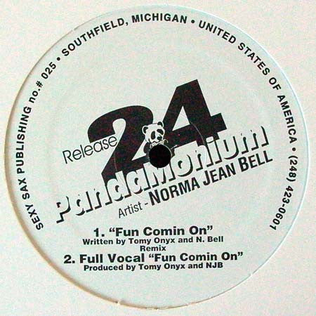 Norma Jean Bell : Fun Comin On (12")