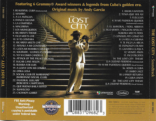 Various : The Lost City (Original Soundtrack From The Motion Picture) (2xCD, Comp)
