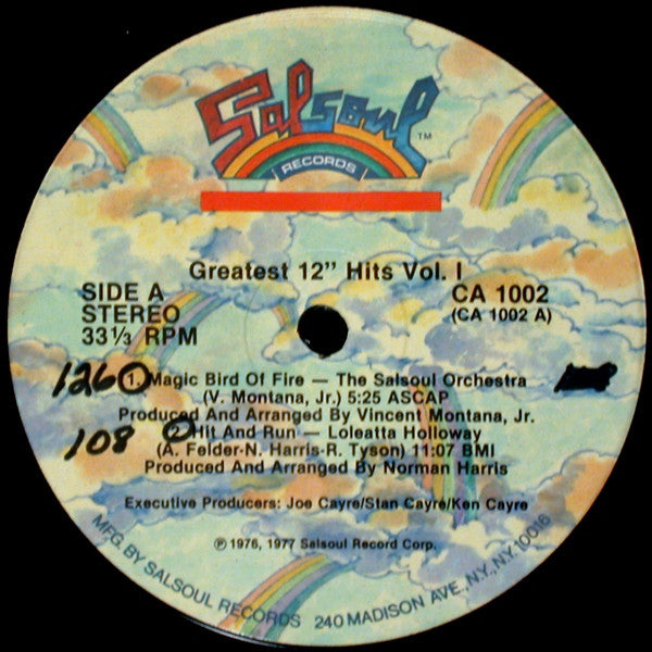 Various : Salsoul's Greatest 12" Hits Vol. I (LP, Comp)