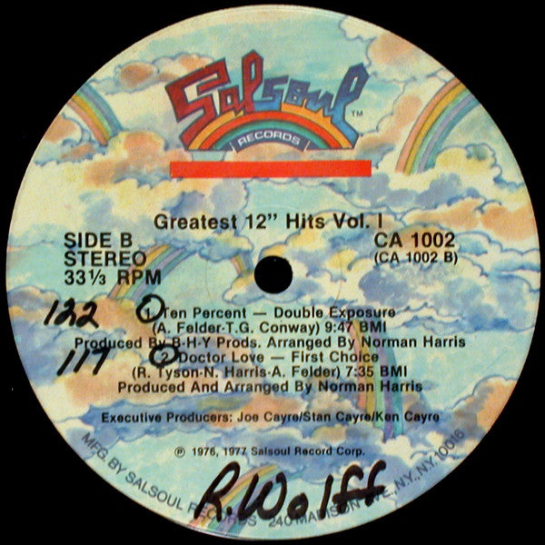 Various : Salsoul's Greatest 12" Hits Vol. I (LP, Comp)