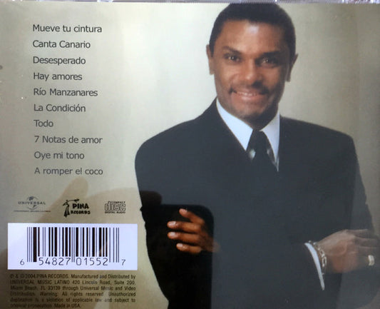 José Alberto 'El Canario' - Then And Now vinyl record, CD (Near Mint (NM or M-)) | Lulo Records